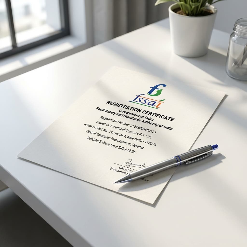 FSSAI Registration Certificate